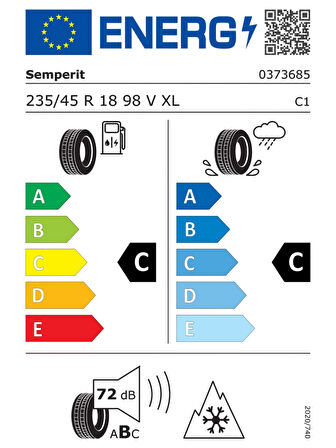 SEMPERIT 235/45R18 98V XL SPEED-GRIP 5 KIŞ LASTİĞİ 2025 ÜRETİM