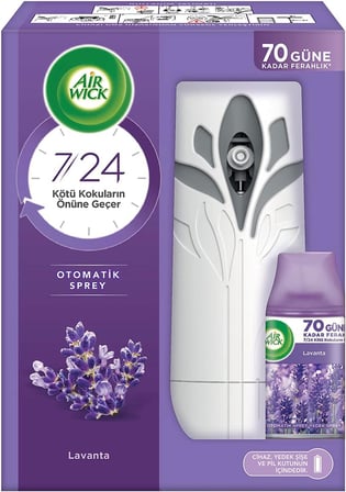 Freshmatic Otomatik Sprey &amp; Lavanta Yedek Sprey Oda Kokusu Kiti