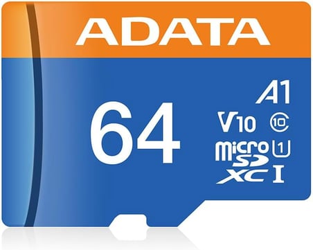ADATA SD MicroSD Card 64GB SDXC (UHS-I Class 10) Ada Perakende