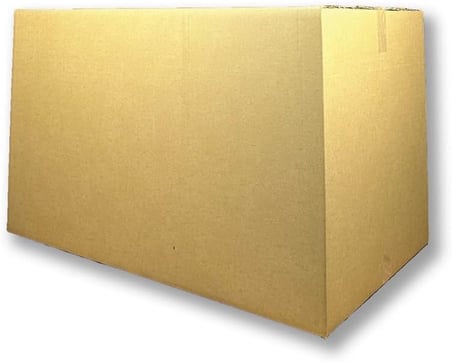 80x50x50 Sağlam Taşıma Kolisi Çift Oluklu Boş Koli, Karton Kutu, Çeyiz Kutusu, Taşınma Kolisi 5 Adet