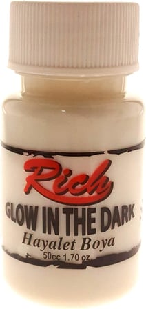 Karanlıkta Parlayan Boya Glow In The Dark Natural Turkuaz