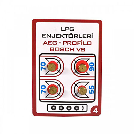 7 LOKMA LPG ENJEKTÖR TAKIMI - 10041277 - 37100111 - 5960105