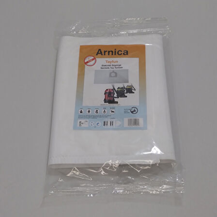 ARNİCA YIKAMALI SENTETİK ( 2 PAKET 10 ADET )  ELEKTİRİK SÜPÜRGESİ UYGUN FİYAT İNDİRİMLİ