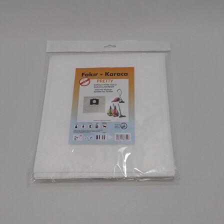 FAKİR PRETTY SENTETİK ( 2 PAKET 10 ADET ) ELEKTİRİK SÜPÜRGESİ