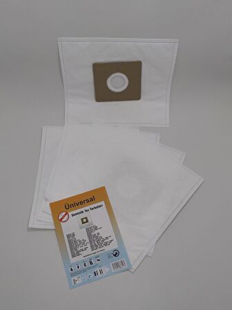 ÜNİVERSAL SENTETİK ( 2 PAKET 10 ADET )  ELEKTİRK SÜPÜRGESİ