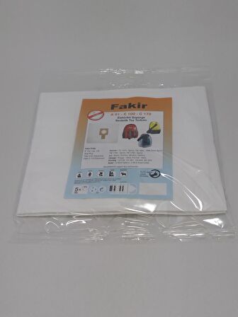 SENTETİK FİLTRE FAKİR E 100-A 91- C 170 ( 4 PAKET 20 ADET ) ELEKTİRİK SÜPÜRGESİ YEDEK PARÇA