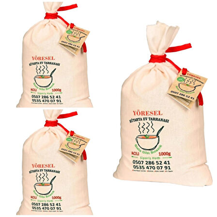 KÜTAHYA EV YAPIMI ACILI TARHANA 3 KG