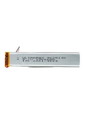 3.7v 1500mah 4025130 Polymer Batarya Pil