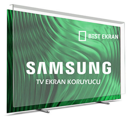 Samsung 65U8000 Tv Ekran Koruyucu - Samsung 65" inç KIRILMAZ KORUYUCU UE65U8000FUXTK
