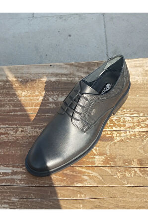 Erkek Yazlık Kundura İç Dış Hakiki Deri Poli Hafif Taban Bağlı