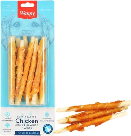 Tavuk Sargılı Çiğneme Çubukları 85 g, Köpek Ödülü