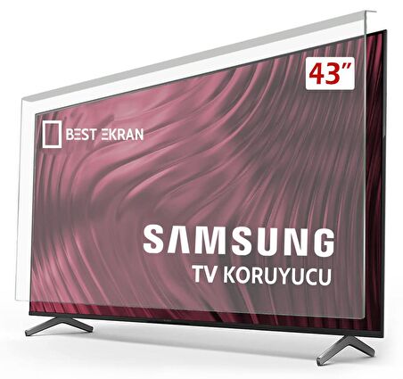 SAMSUNG 43CU7000 TV EKRAN KORUYUCU - Samsung 43" inç 108 Ekran Koruyucu 43" CU7000