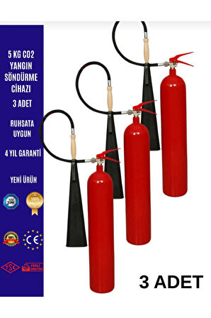 5 KG CO2 YANGIN SÖNDÜRME CİHAZI 3 ADET
