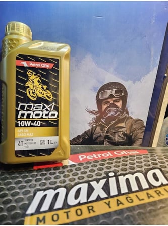 Petrol Ofisi Maximoto 10w40 Sentetik Motorsiklet Yağı 1lt (26.04.2023) tarihli