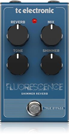 Tc Electronic FLUORESCENCE SHIMMER REVERBModern, Ethereal Reverb Sesleri için Sezgisel 4 Düğmeli Arayüz ile Parıldayan Reverb Pedalı