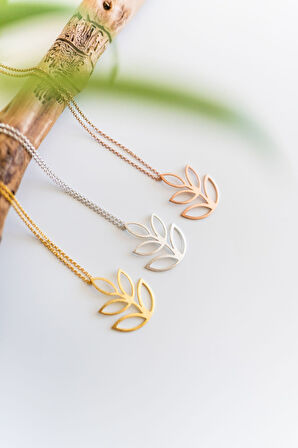 Leaf Kolye Gold