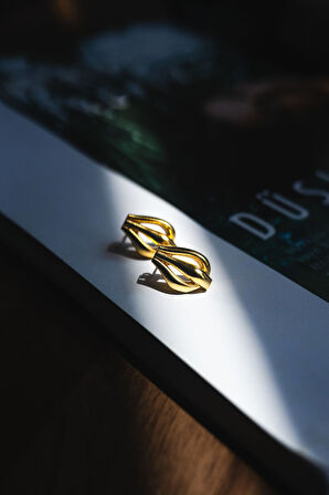 Nest Küpe Gold