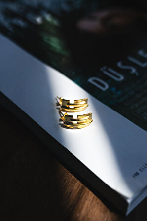 Flow Küpe Gold