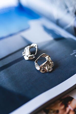 Clam Küpe Silver