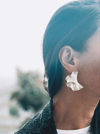 Glam Küpe Silver