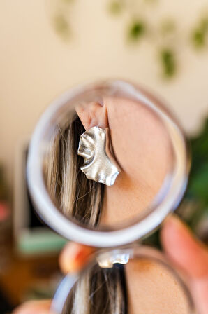 Glam Küpe Silver