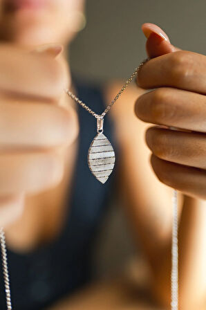 Glob Kolye Silver