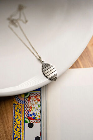 Glob Kolye Silver
