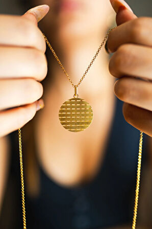 Blob Kolye Gold