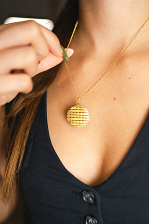 Blob Kolye Gold