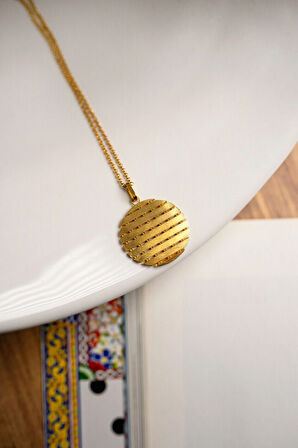 Blob Kolye Gold