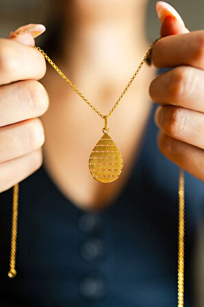 Drip Kolye Gold