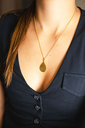 Drip Kolye Gold