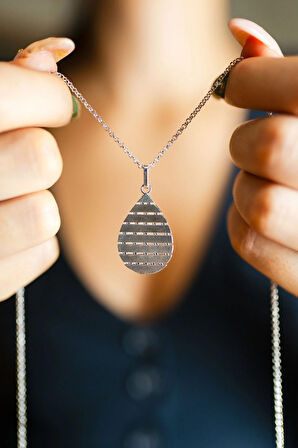 Drip Kolye Silver