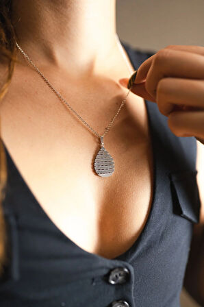 Drip Kolye Silver