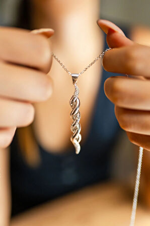 Curl Kolye Silver