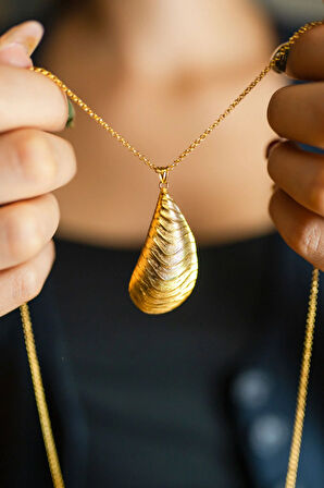 Shell Kolye Gold