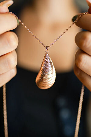 Shell Kolye Rose