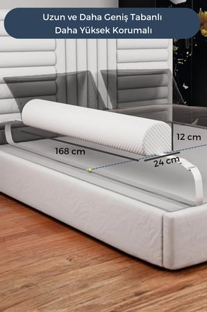 Saby Yeni Nesil Sert Sünger Yatak Koruma Bariyeri 168 cm