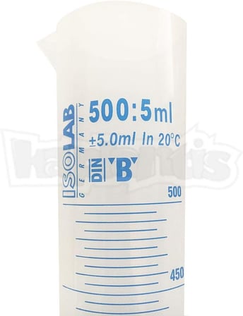 500ml Plastik Mezür Mavi Skala