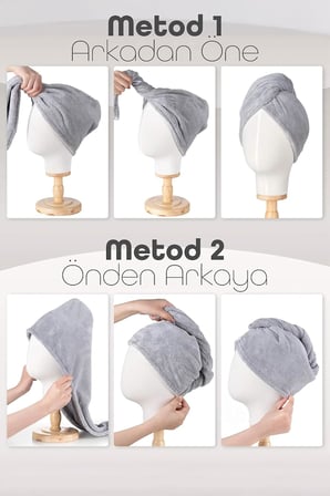 Mikrofiber Saç Havlusu Süper Emici Hızlı Kuruyan Türban Saç Havlusu Şapkası – Uzun Kıvırcık Kalın Saçlar İçin Duş Saç Kurutma Havlusu, Plaj Havuz Banyo Kullanım (2li Turkuaz)