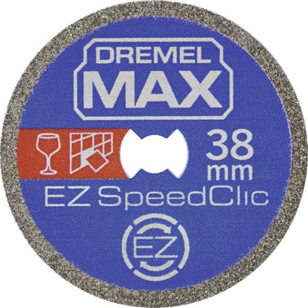 Dremel SC545DM MAX EZ SpeedClic Yüksek Performanslı Elmas Kesme Diski 38 mm