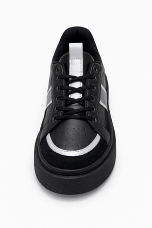Kadın Trend Kalın Taban Sneaker Günlük Spor Ayakkabı Bağcıklı Ortopedik Rahat Taban