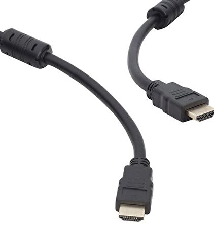 Fully G-507CS 19+1 60 Hz 5 Metre Siyah Gold Uçlu Hdmı Kablo 