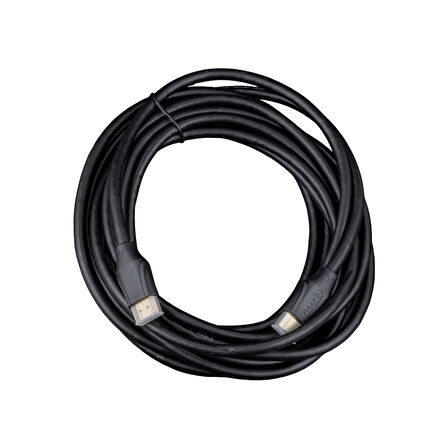Fully G-507CS 19+1 60 Hz 5 Metre Siyah Gold Uçlu Hdmı Kablo 