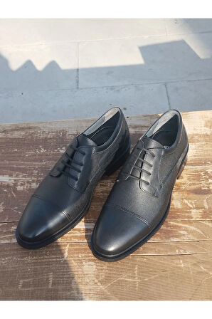 Erkek Yazlık Kundura İç Dış Hakiki Deri Poli Hafif Taban Bağlı