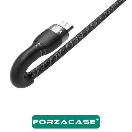 Hydra Serisi Micro USB Örgülü Şarj ve Data Kablosu 2A 3 metre - FC313