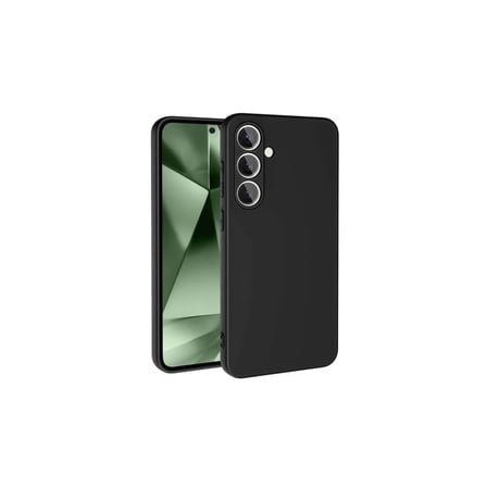 Samsung Galaxy S24 FE Kılıf Nano içi Kadife Silikon - Siyah