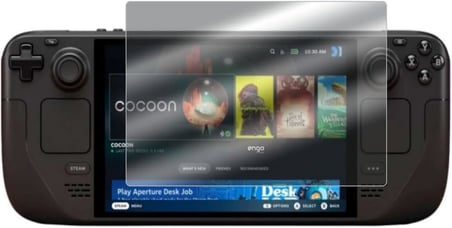 Steam Deck OLED 7.4 inç Hayalet Ekran Koruyucu Şeffaf