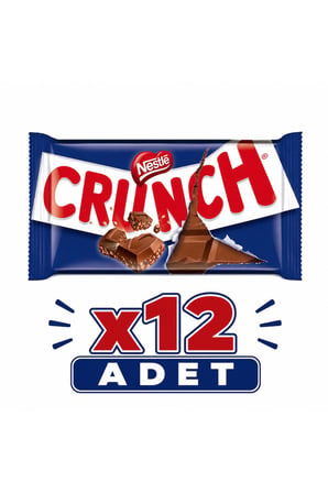 Nestle Crunch Tablet Çikolata 70 g x12 Adet