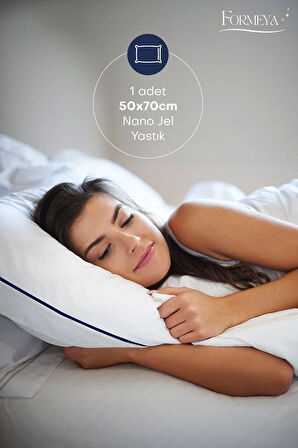 Formeya Climate Nano Jel Yastık 50*70 Cm %100 Pamuk Dış Kumaş 1100 gram